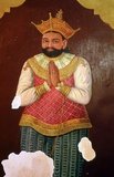 Sri Vikrama Rajasinha (Tamil:விக்கிரம ராச சிங்கன்)(1780 - January 30, 1832) was the last king of Ceylon (now Sri Lanka) and the last of four kings from the Tamil and Telugu origin of Nayakar dynasty. He was eventually deposed by the British under the terms of the Kandyan Convention.<br/><br/>

Asgiriya Vihara, the ‘Monastery of the Horse Mountain’, was built by the family of Pilima Talauve in the early 19th century, on a plot adjoining the ancient royal cremation ground. The Asgiriya Vihara is a rather smallish, inconspicuous temple, but as one of the seats of Goyigama religious power, of great significance.<br/><br/>

From the early 19th century onwards, during the Esala Perahera, the sacred Tooth Relic would be deposited for the last night of the festival at the Asgiriya Vihara. Together with the Malwatte Vihara, it is also one of the wealthiest temples in Sri Lanka.